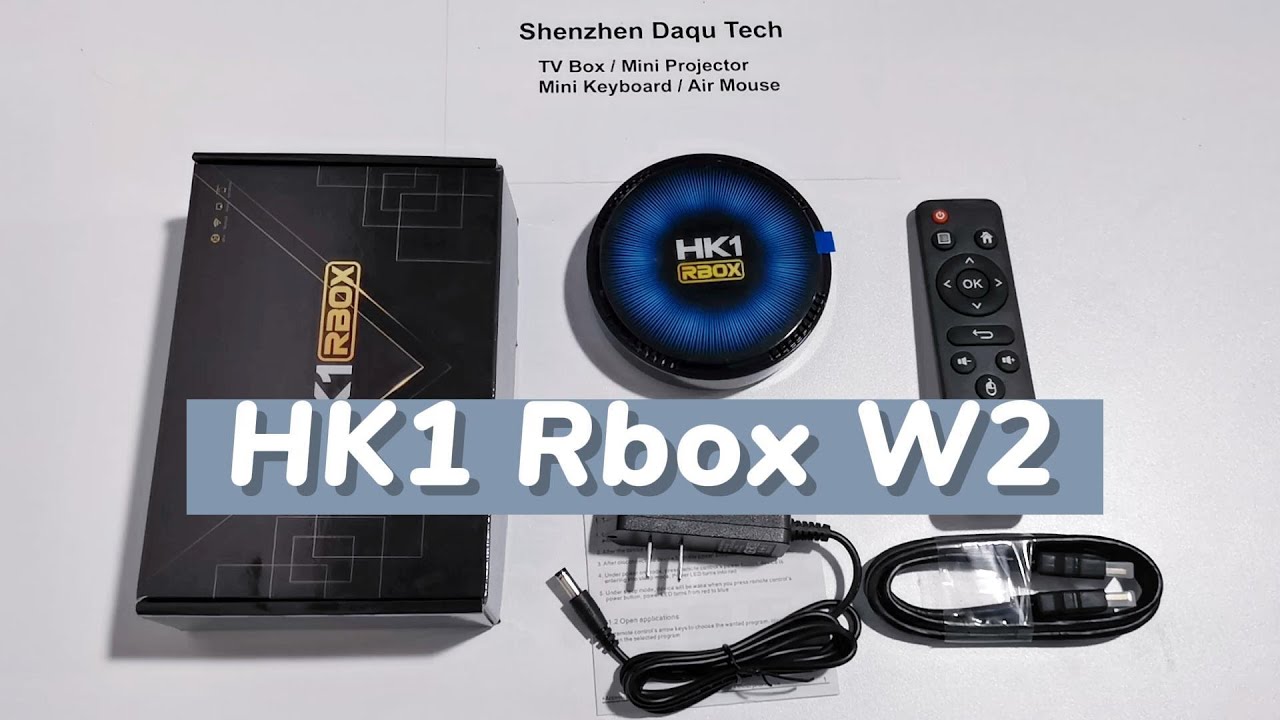 HK1 Rbox W2 Android 11 TV box