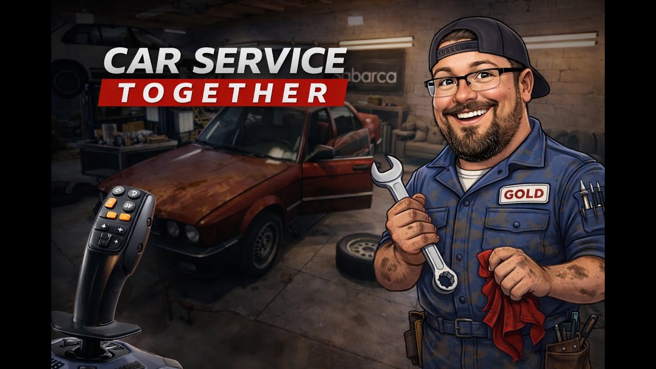 FarmStick GIVEAWAY + First Time Playing Car Service Together 🚗