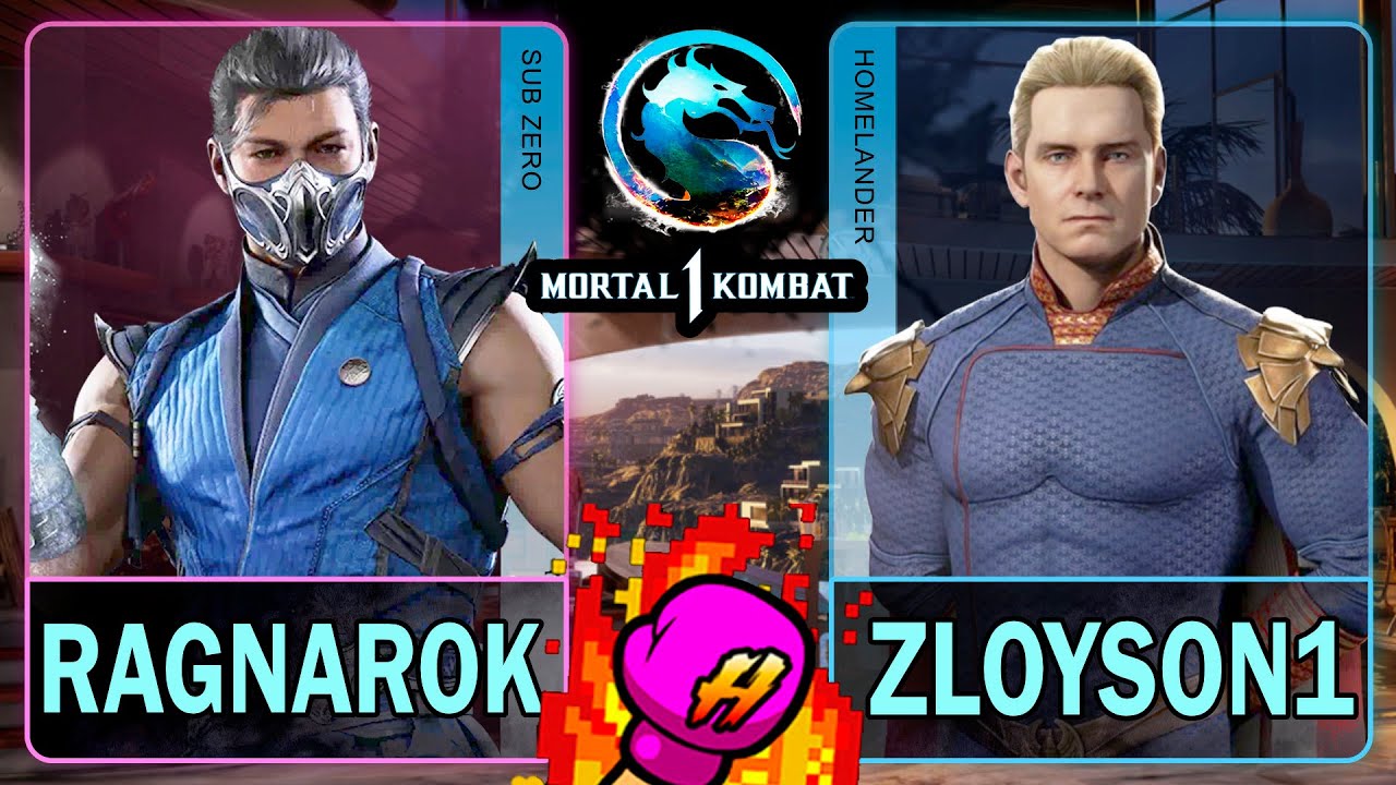 MK1 Ragnarok (SUB-ZERO) VS Zloyson1 (HOMELANDER)🥊Mortal Kombat 1🥊4K 60ᶠᵖˢ