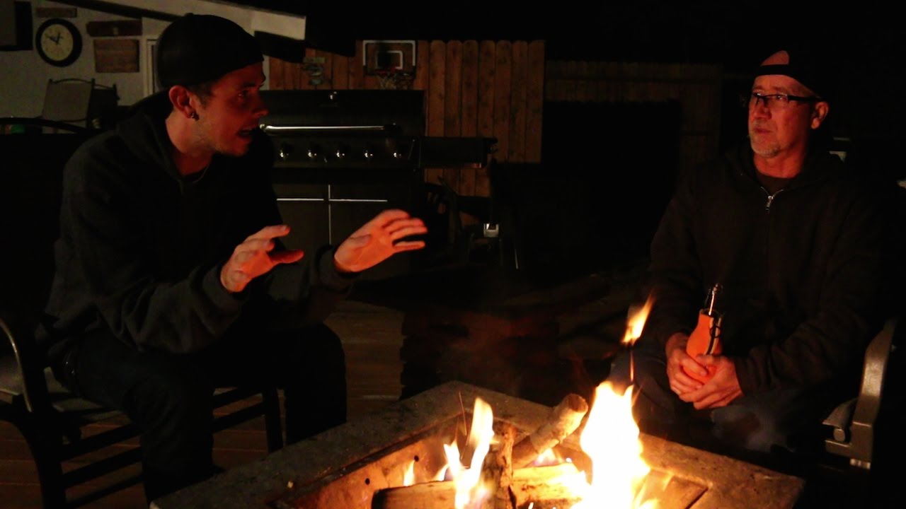 SCARY STORIES AROUND THE FIRE!