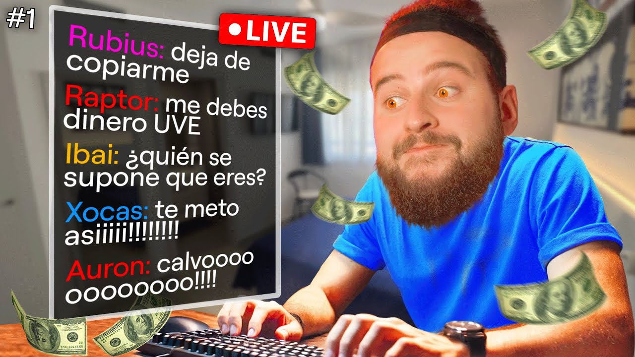 MI PRIMER D&Iacute;A COMO STREAMER #1