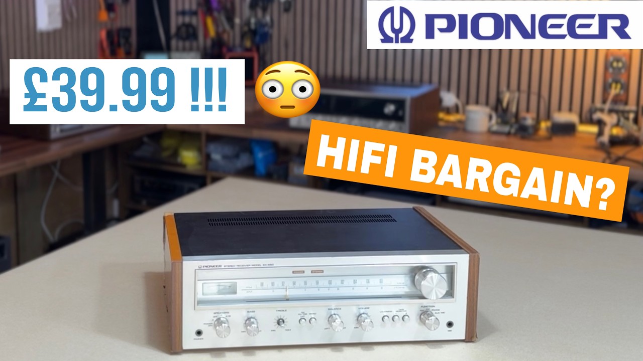 CHEAP Broken Pioneer SX-550 - Can I Fix It?