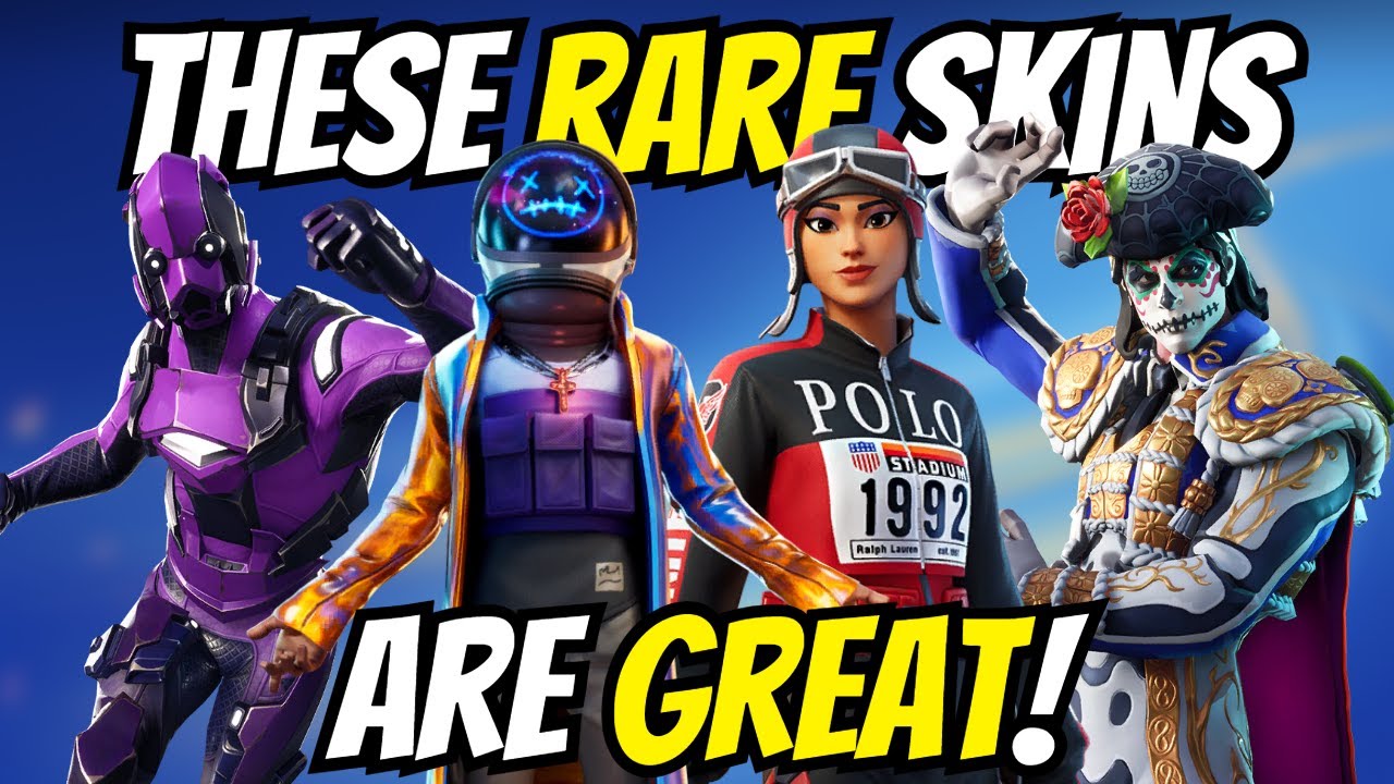 *RARE* Fortnite Skins That Are Actually Great!