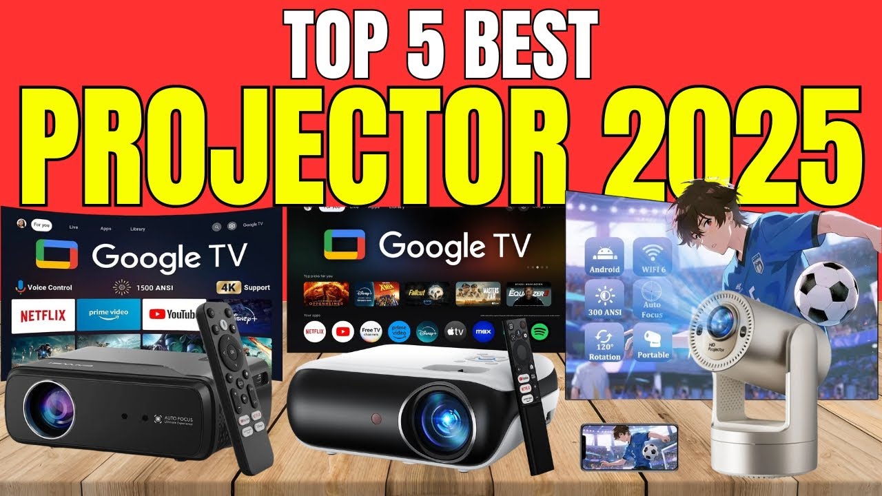 Top 5 Best Projectors 2025 | Ultimate 4K Home Theater Guide