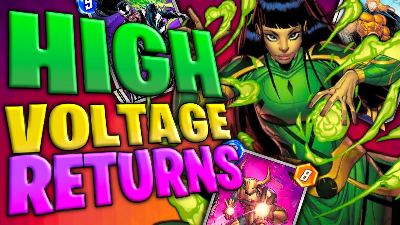 Let's Play Around with My Favorite Mode - High Voltage Deck - Marvel Snap Deck