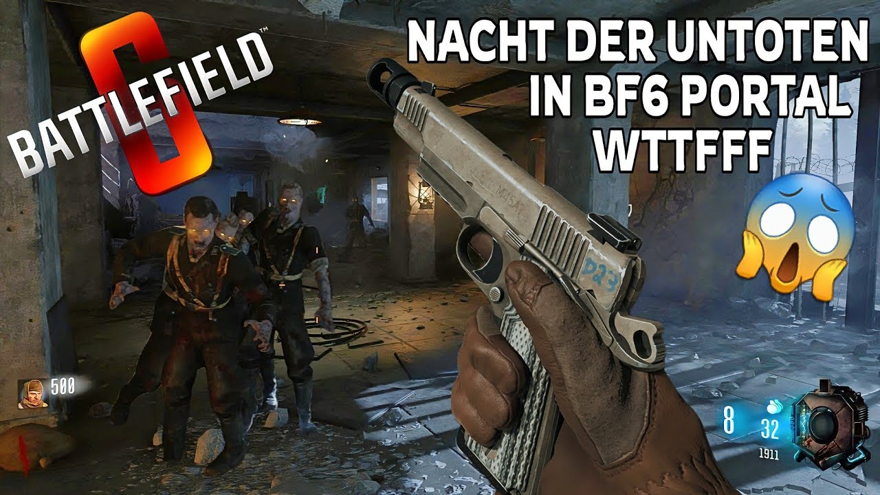 THIS IS INSANE! Playing Cod Zombies Classic Map in Battlefield 6 Portal