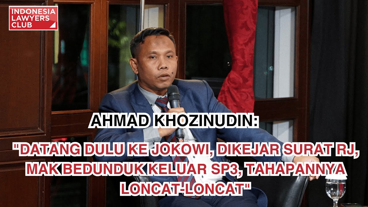 AHMAD KHOZINUDIN: 