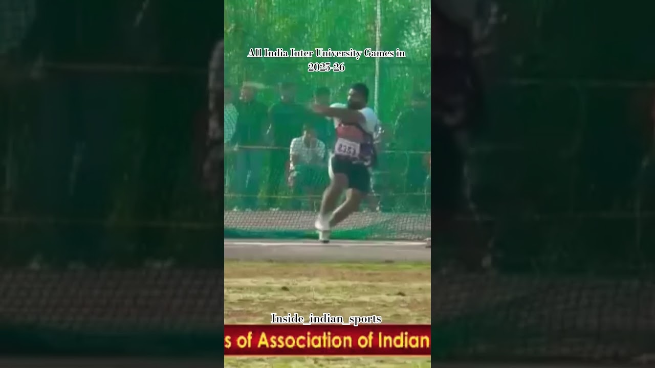 All India Inter University Games in 2025-26 