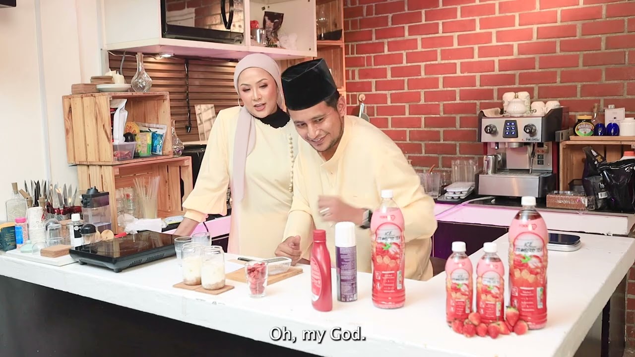 Shah Iskandar - POKKA Strawberry Cream Tea