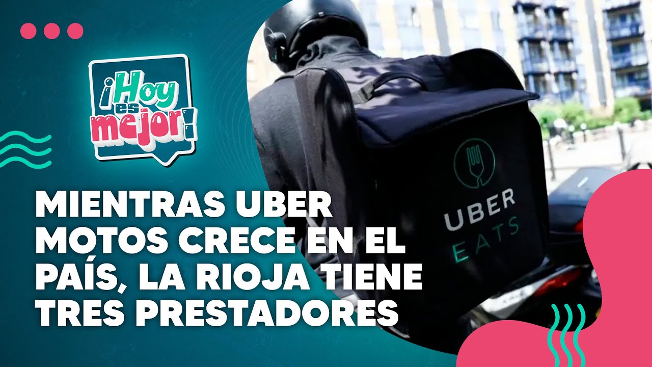 Mientras Uber Motos crece en el pa&iacute;s, La Rioja tiene tres prestadores