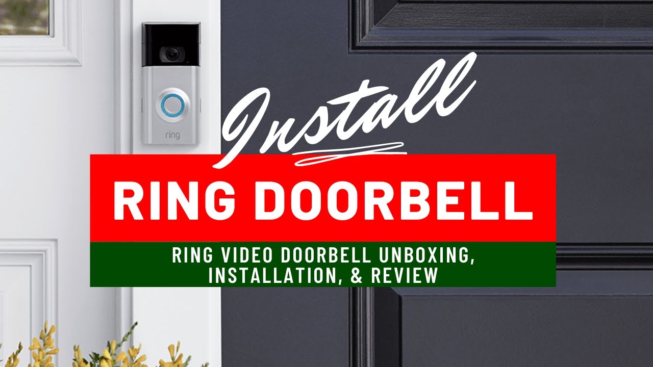 RING VIDEO DOORBELL INSTALLATION AND REVIEW | The best video doorbell!