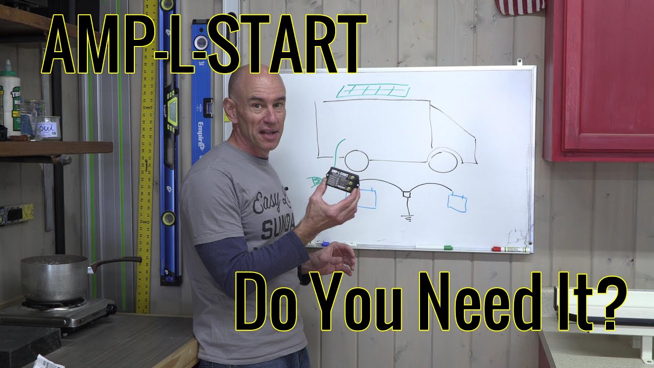 Amp-L-Start Battery Maintainer - Installed in our Lithium Powered RV