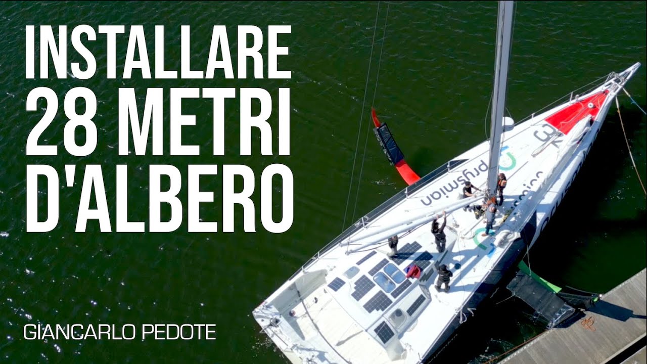 INSTALLARE UN ALBERO DI 28 METRI