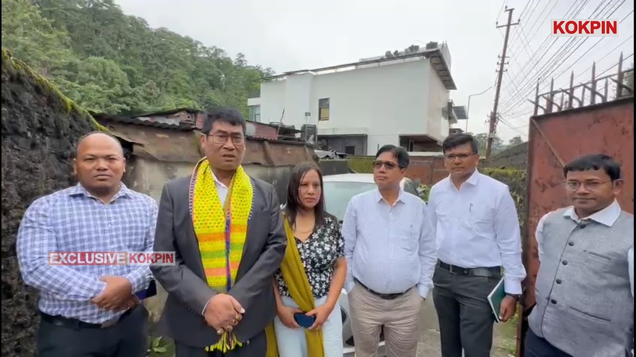 Shillongo Tiprasa Rwng swrungnairokni Bagui Hostel Khlaijaknai Sakha Montri Mg.Bikash Debbarma