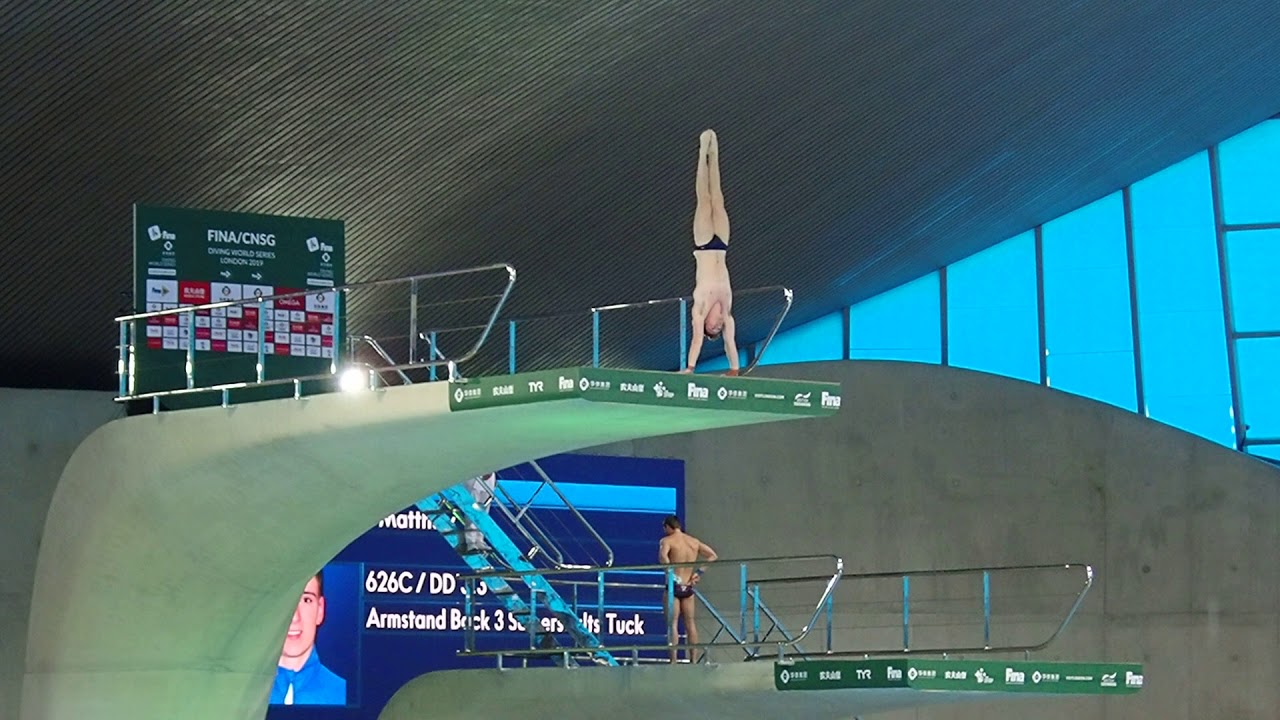 Matty Lee 10m Final - FINA/CNSG Diving World Series 2019 London: Round 2