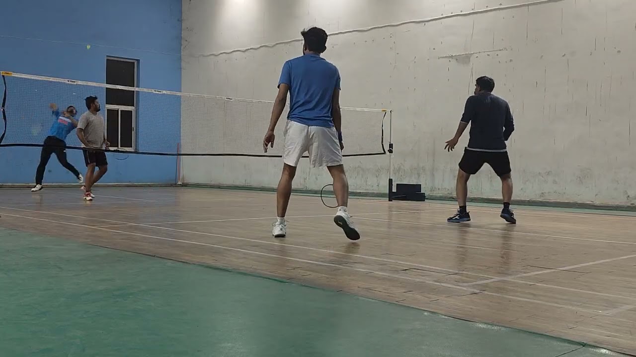 Playing badminton 🏸🏸