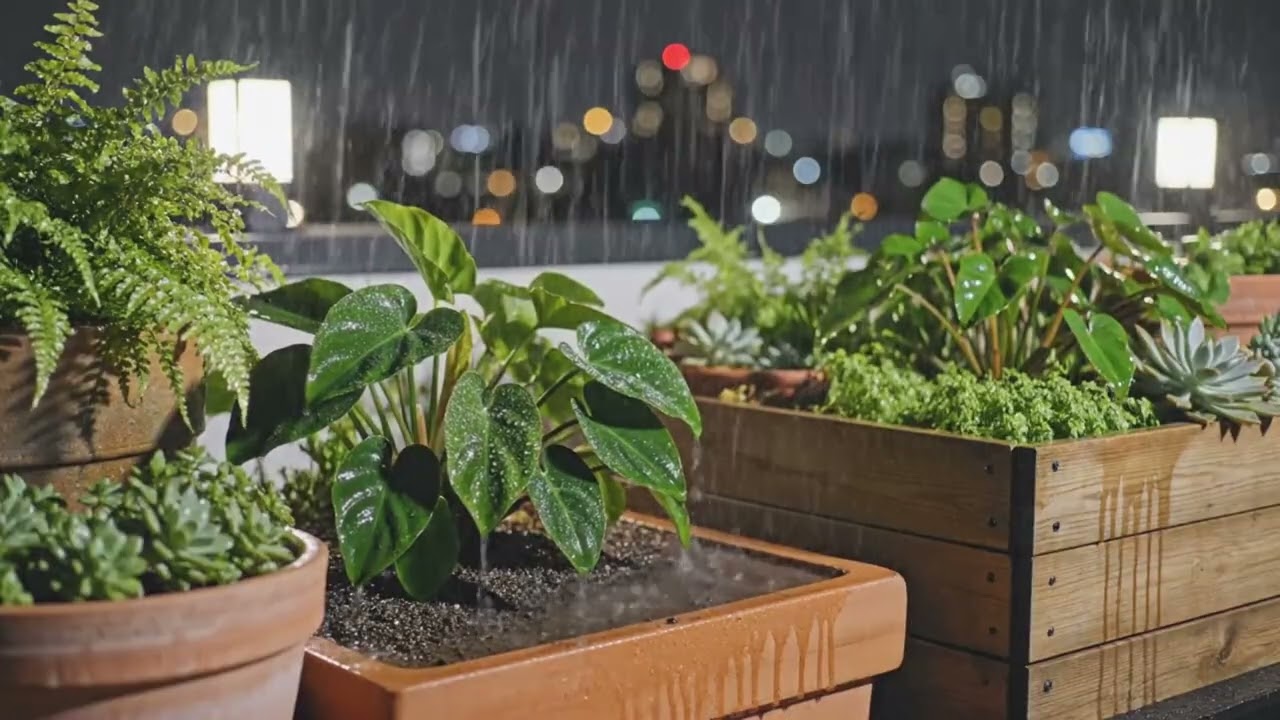 Best Rain Sound For A Calm And Peaceful Night’s Sleep ☔️ LeafTones