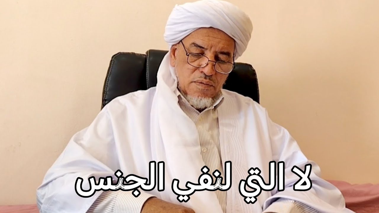 شرح ألفية ابن مالك : لا التي لنفي الجنس 