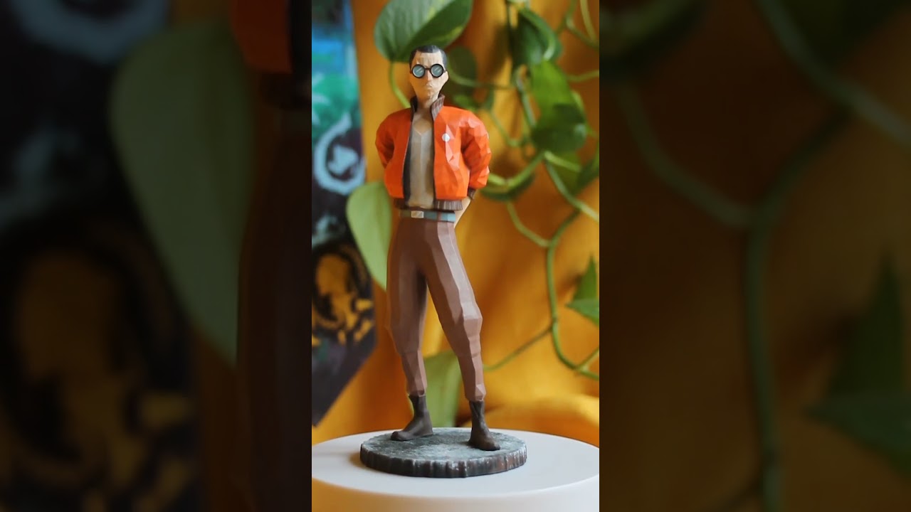Ким Кицураги  #3дпечать #3dprinting #discoelysium #kimkitsuragi #disco_elysium #kim_kitsuragi