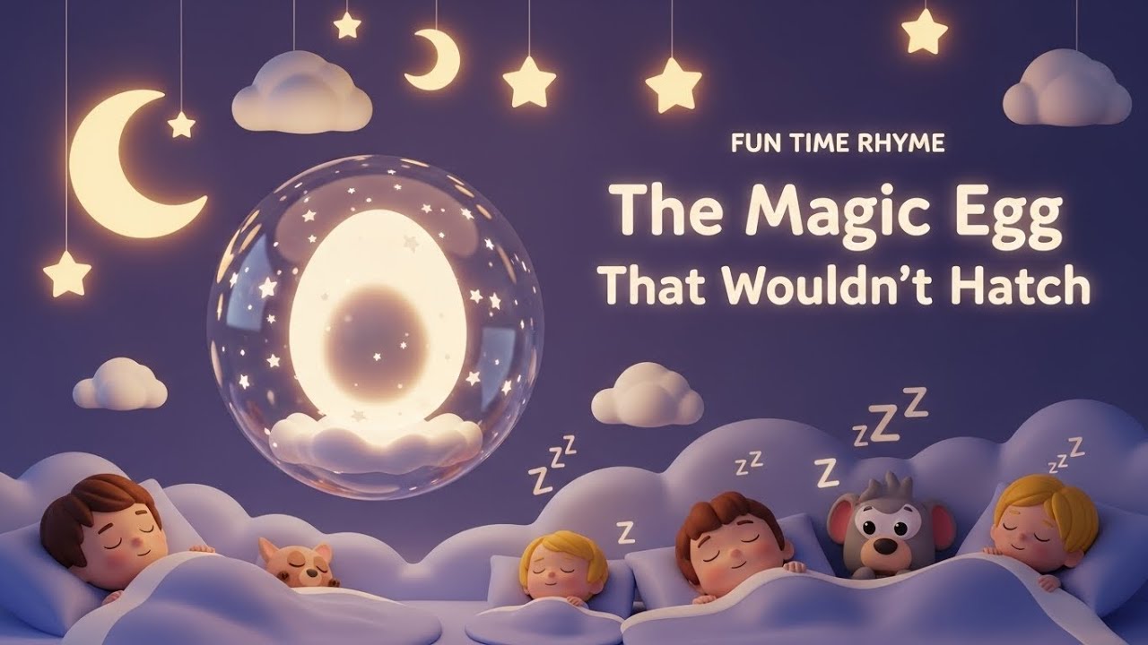 The Magic Egg That Wouldn’t Hatch 🥚✨🐣 | Magical Kids Story & Fun Learning Adventure 🌈📚