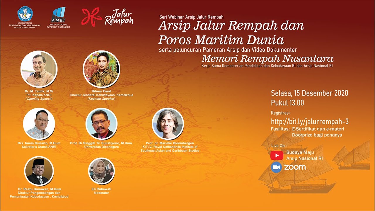 Arsip Jalur Rempah dan Poros Maritim Dunia