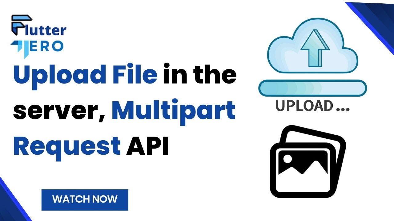 File Upload to  Server / Rest Api in  Flutter | Multipart Request | Flutter Hero