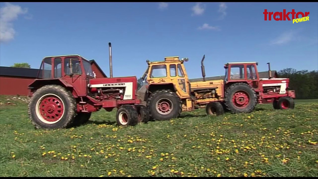 IH 4156, 966, 806 och John Deere 5010 - Big Dunk