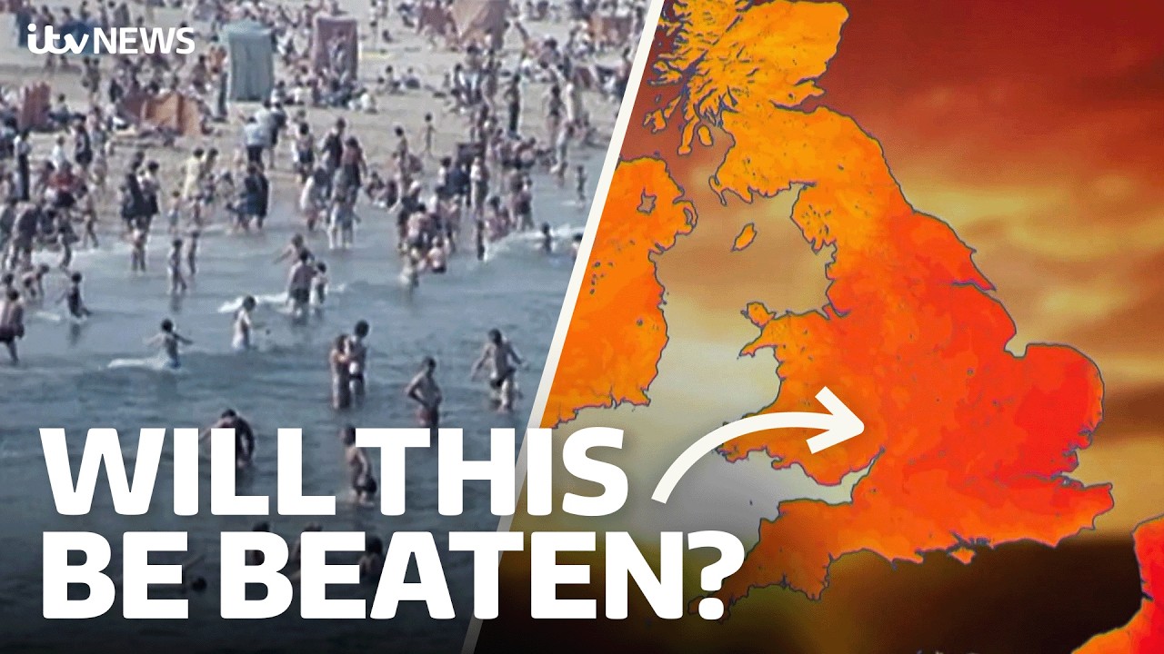 How did the record-breaking 1976 heatwave compare to this year's?
