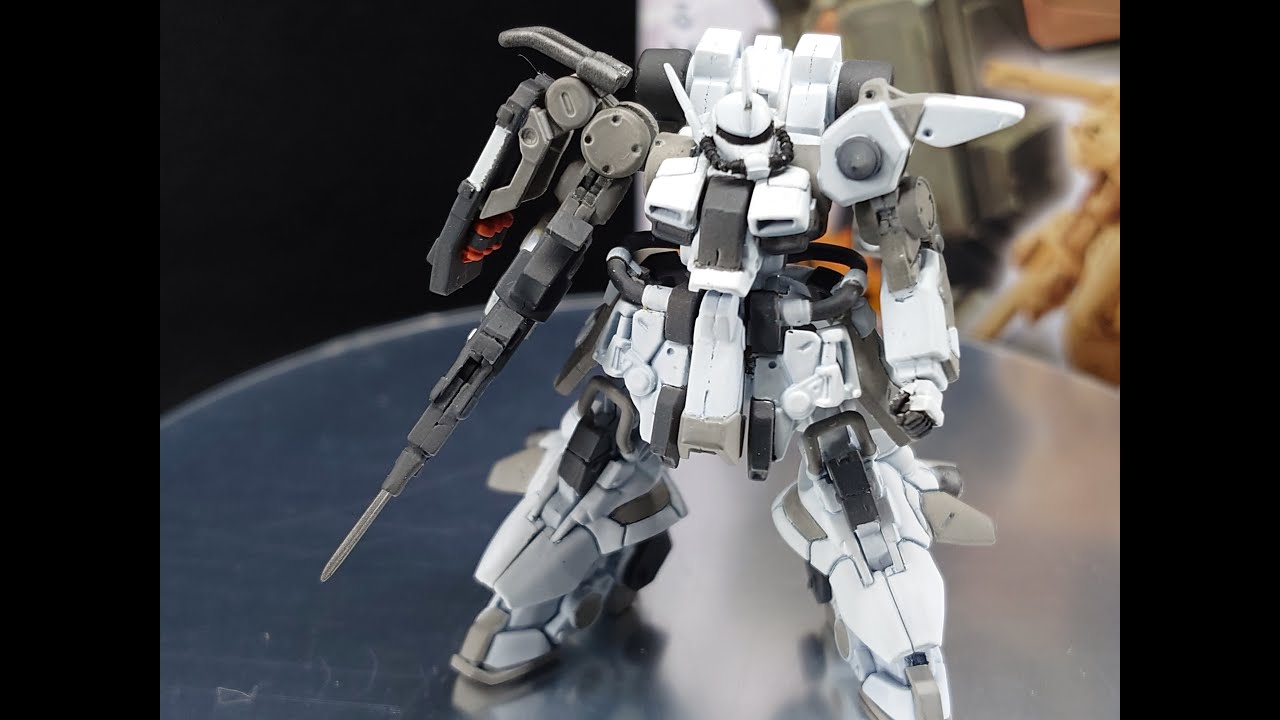 [全塗裝]萬代食玩 Gundam Artifact phase 2 ZAKU III custom paint Ban Dai  Gundam Artifact phase 2 ZAKU III