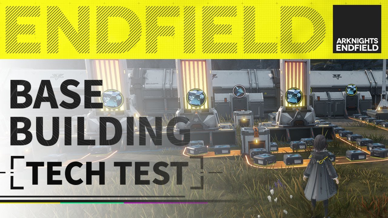 Base Building Showcase | Small Ores Farm | Technical Test |【Arknights: Endfield】