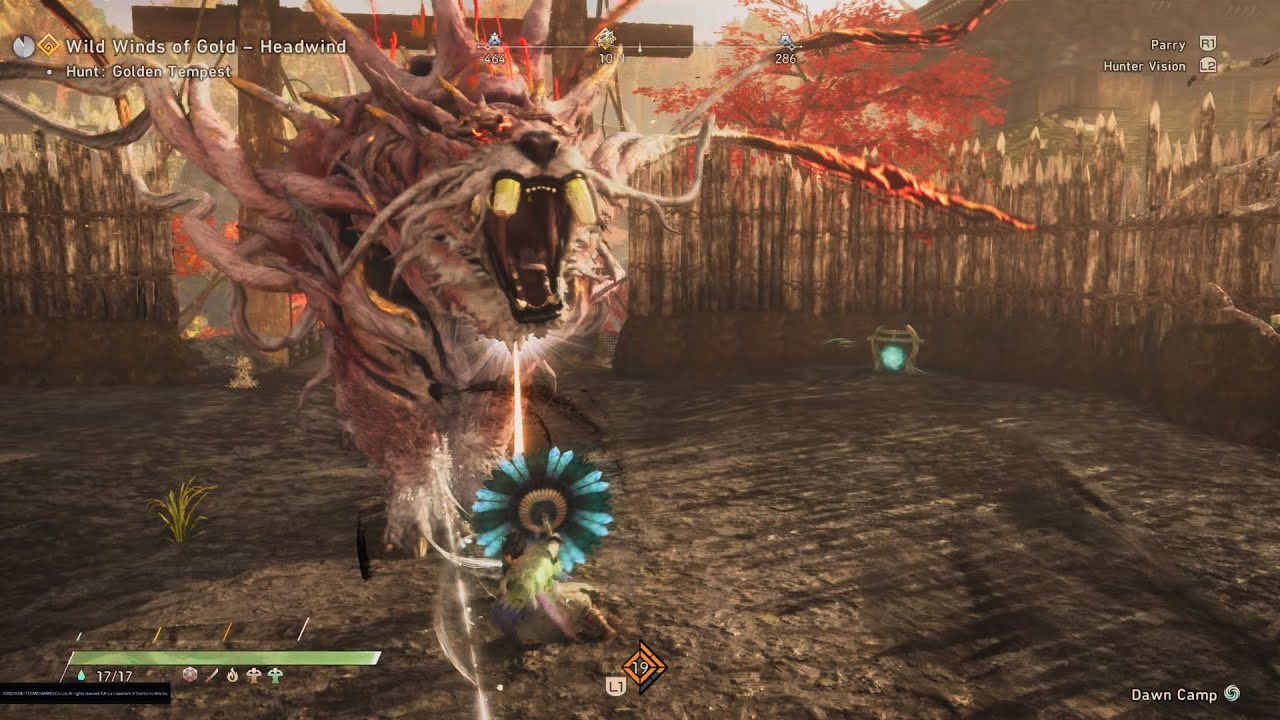 Wild Hearts - Golden Tempest - Bladed Wagasa solo(No traps)