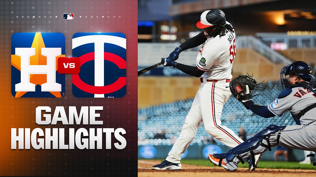 Astros vs. Twins Game Highlights (5/18/26) | MLB Highlights