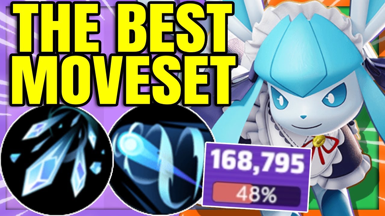ICY WIND GLACEON is the BETTER MOVESET again after ICICLE SPEAR NERFS | Pokemon Unite