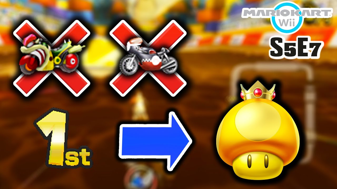 Completely RANDOMIZED Items w/ Sneakster - Mario Kart Wii