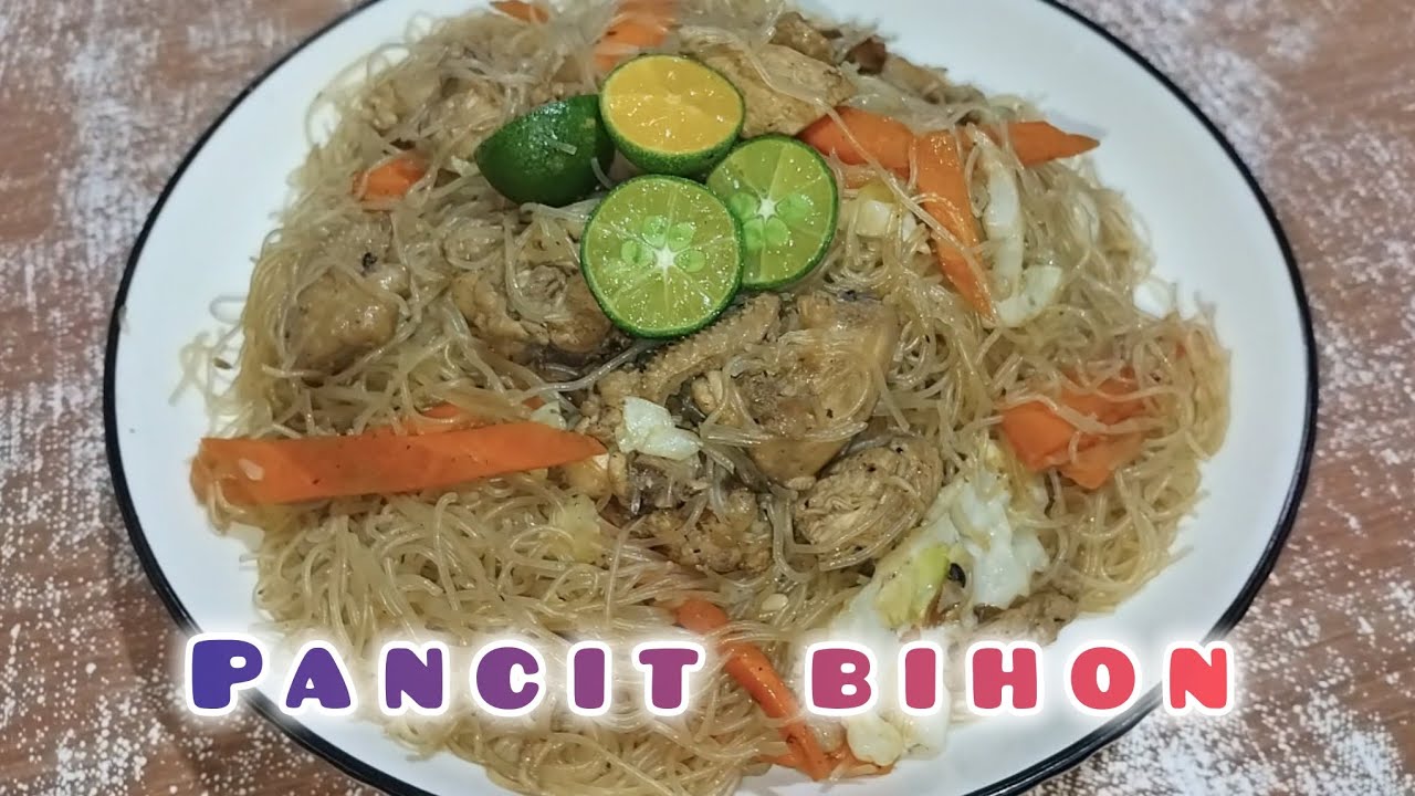 Paano magluto ng Pancit Bihon with Chicken | Dfhudge TV
