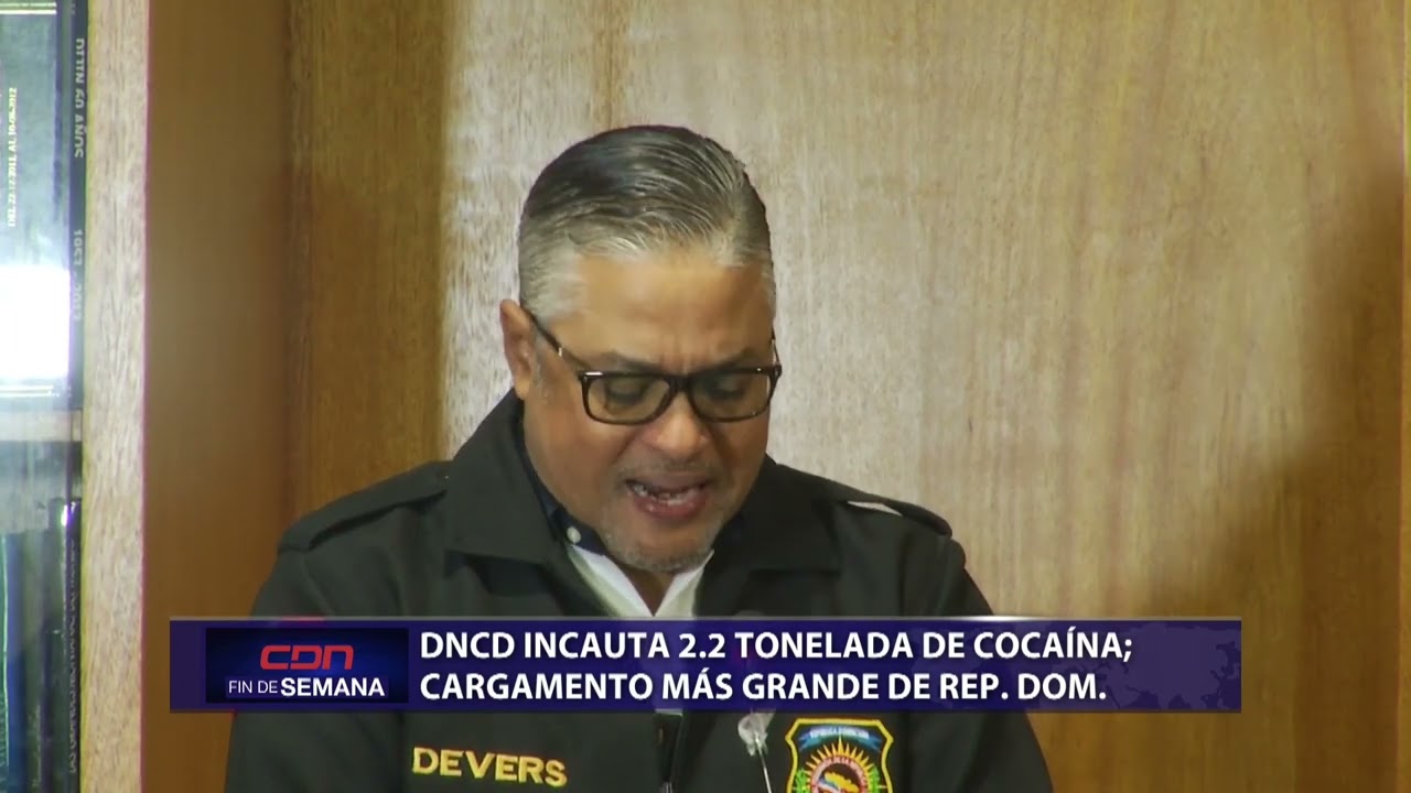 DNCD incauta 2.2 toneladas de cocaína; cargamento más grande de RD