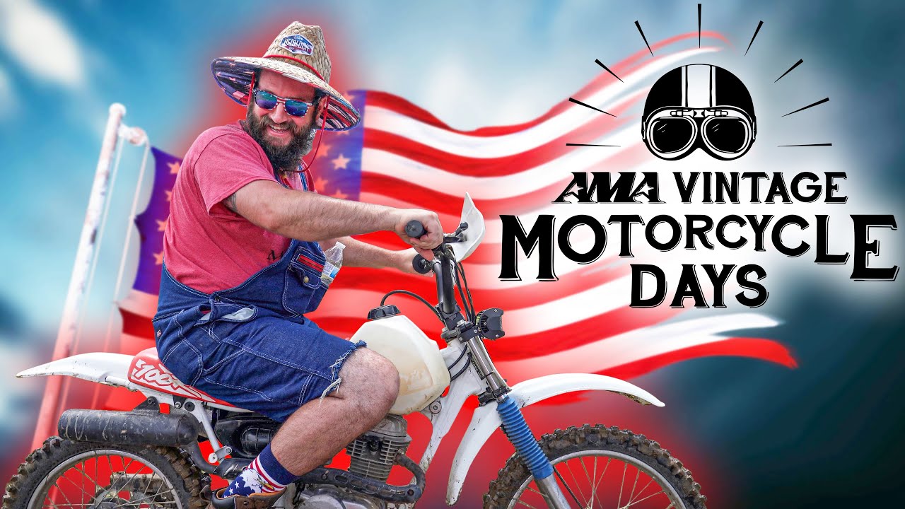 AMA Vintage Motorcycle Days = Two Wheel Heaven🏍