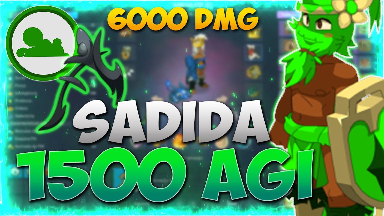 [DOFUS] PVP 1X1: SADIDA 1500 AGI (Poucos sabem desse poder)