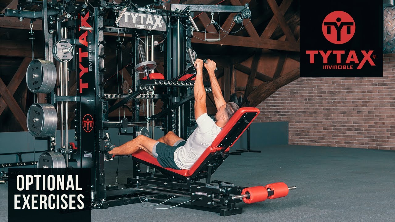 TYTAX® T1-X (Opt. JD-X) | Lever Incline Triceps Extension (Rotary Handles / Close Grip)