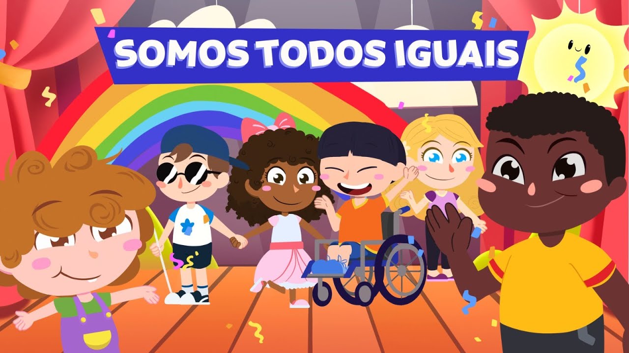 Educadinho - SOMOS TODOS IGUAIS - DESENHO INFANTIL