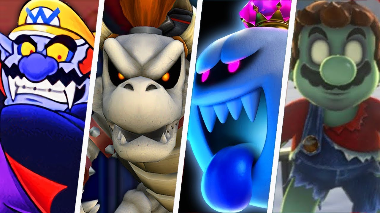 Evolution of Undead Super Mario Characters (1988 - 2019)