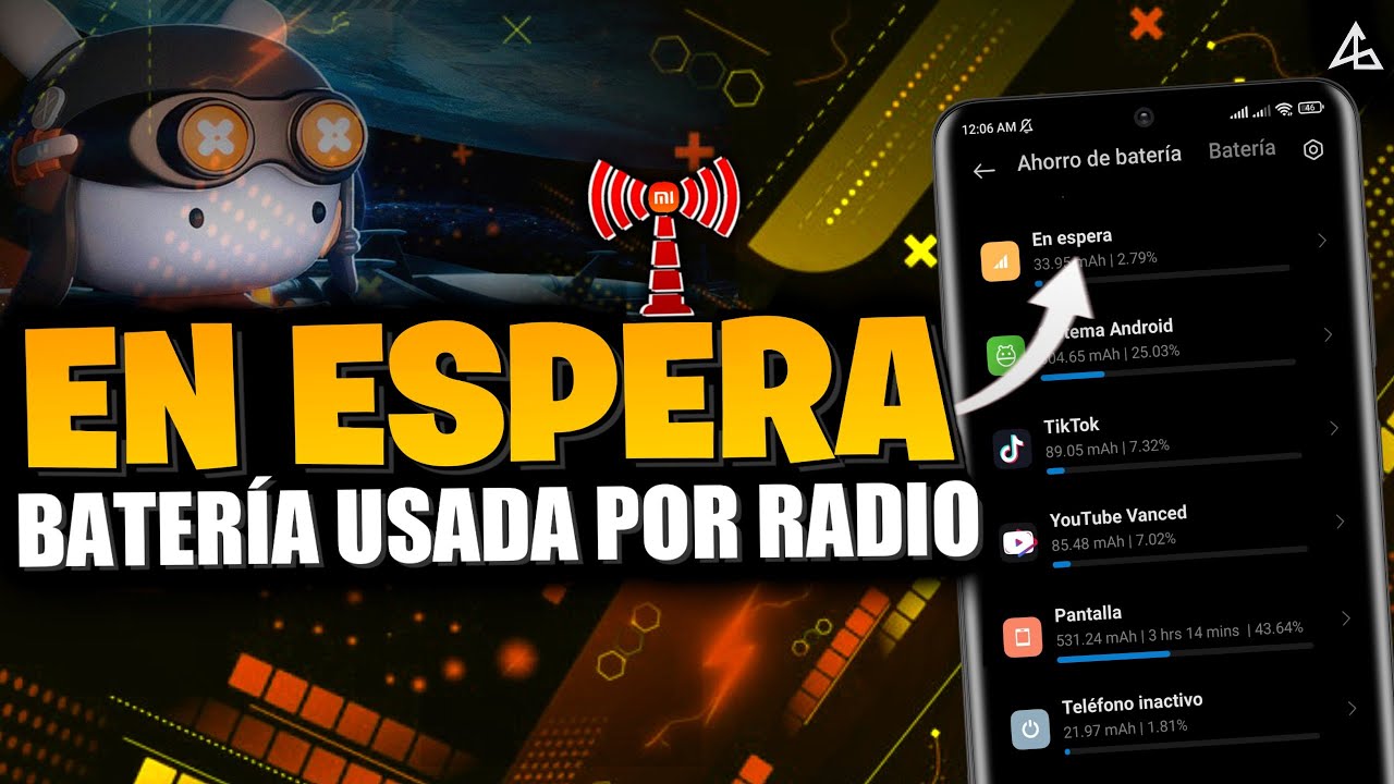EN ESPERA &laquo;XIAOMI&raquo; ME CONSUME MUCHA BATER&Iacute;A | BATER&Iacute;A USADA POR RADIO | &iquest;Qu&eacute; es? 🤔 (SOLUCI&Oacute;N)