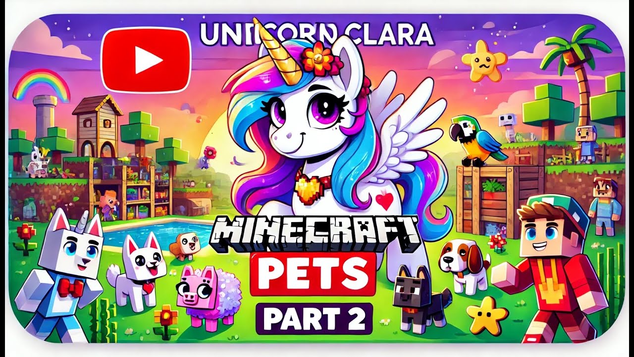 Adorable Minecraft Pets Part 2: More Fun Adventures for Kids!