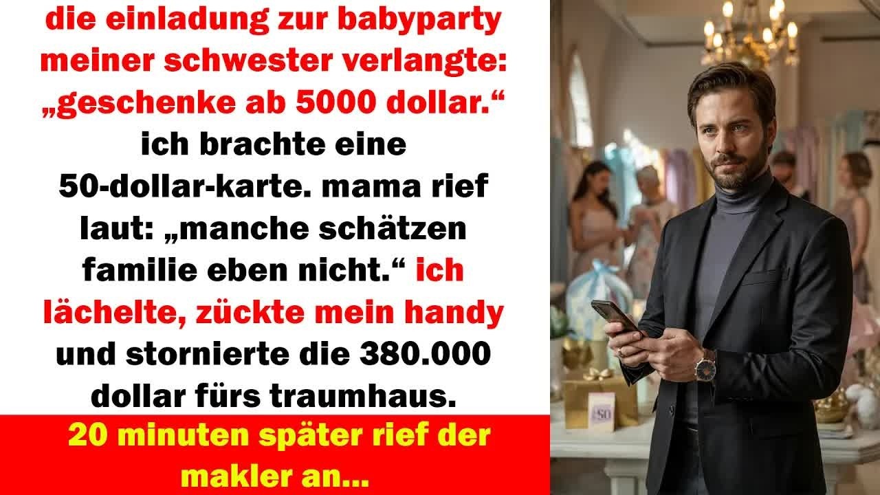 meine mutter verspottete mein geschenk dann stornierte ich 380 000 dollar fürs traumhaus