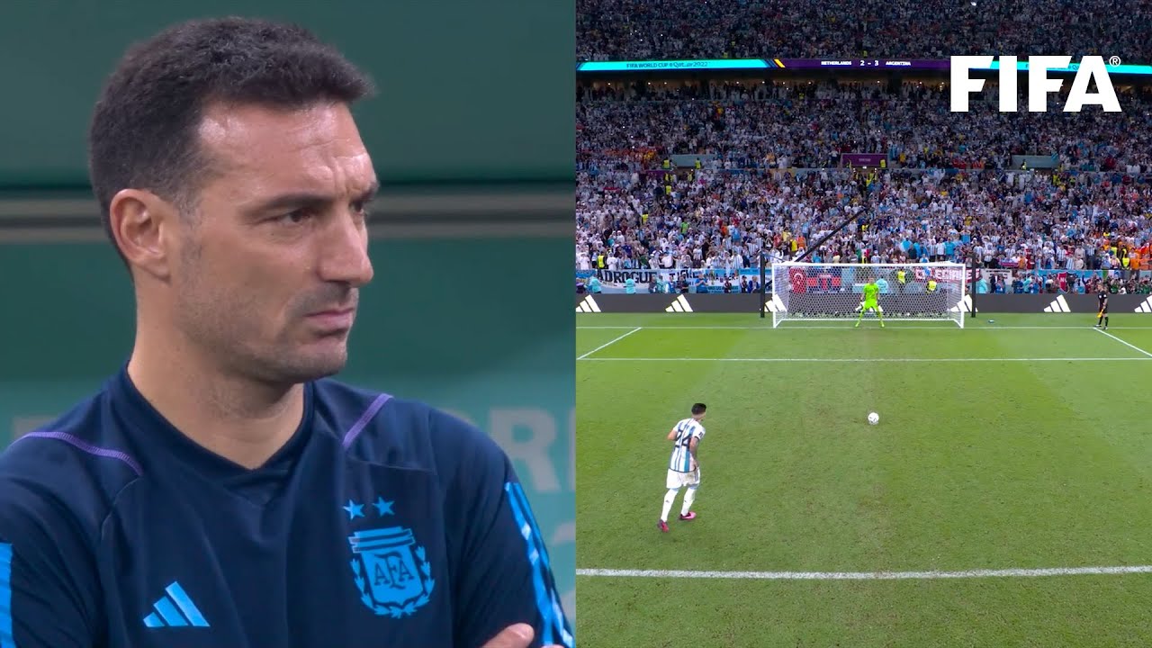 Lionel Scaloni's Reaction To FIFA World Cup Quarter-Final Penalty Shootout