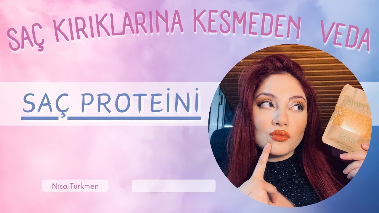 Saç Kırıklarına Kesmeden Çözüm! Viral Olan Saç Proteini!