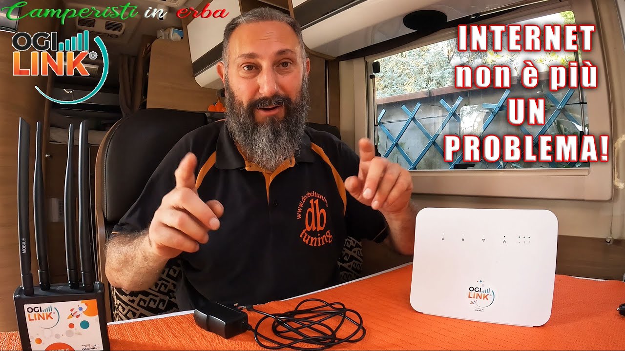 OGILink per non aver brutte sorprese! router & navigazione internet in tutta EUROPA!