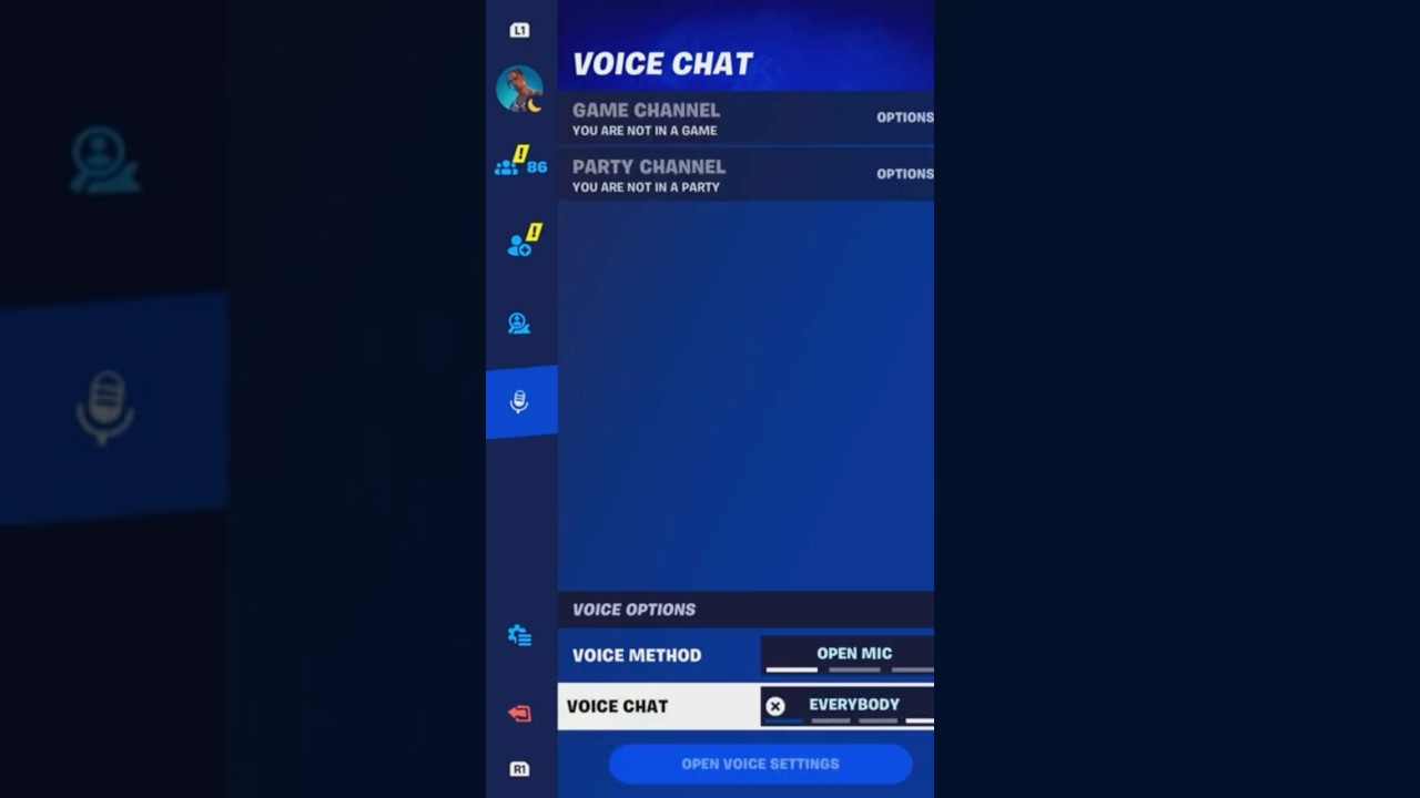 HOW TO FIX VOICE GAME CHAT AUDIO IN FORTNITE 2026! (Voice Chat Not Working)