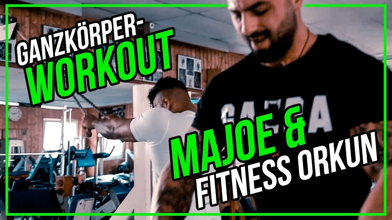 Ganzkörper-Workout mit MAJOE und FITNESSORKUN auf Massephase