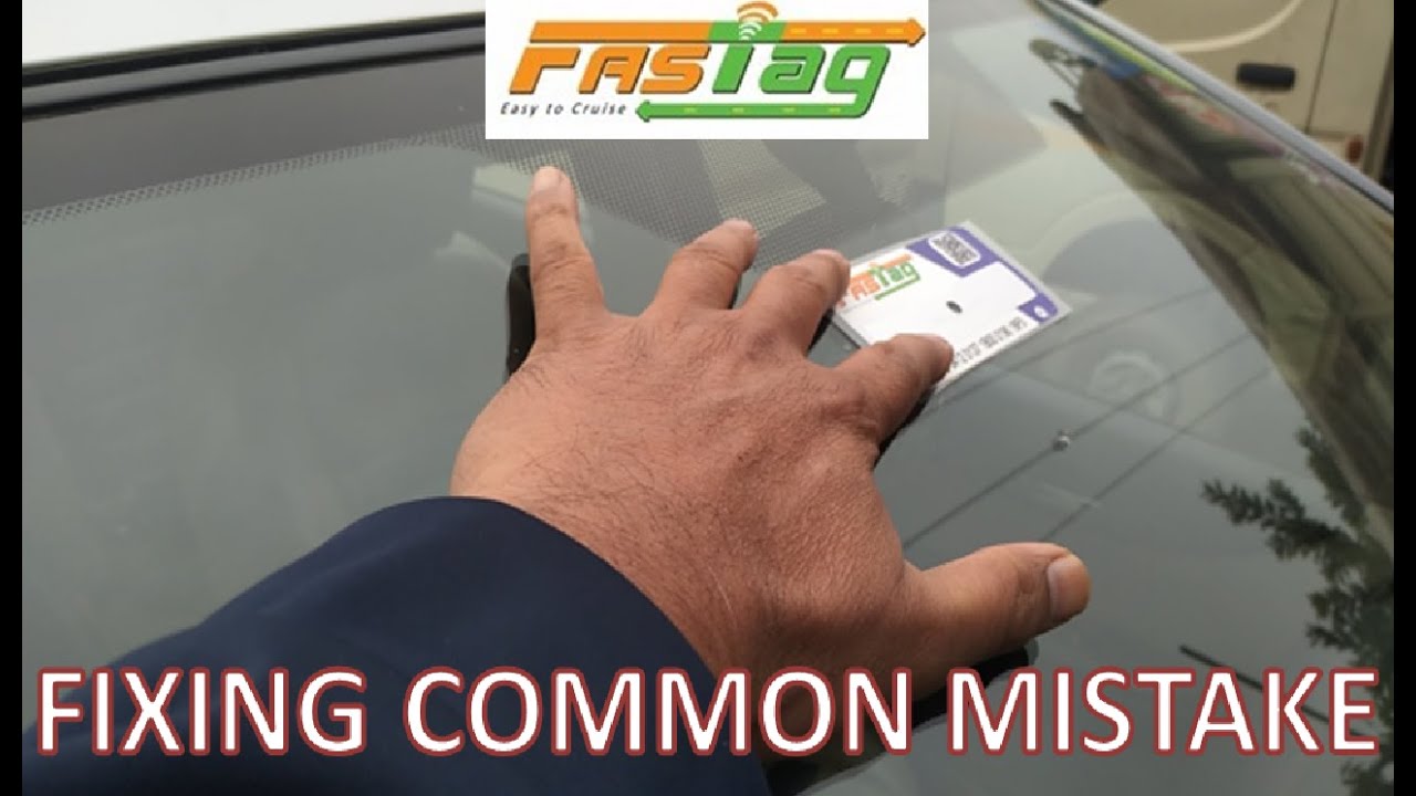 FASTage Fixing Common Issues/Problem at Toll-Plaza | How to Fix FASTag on Vehicle/Car Windshield